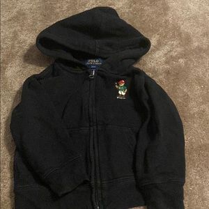 Boys size 2T Ralph Lauren zipper sweatshirt